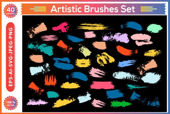Artistic Brushes Set: Elevate Your Design Projects with Creative Tools