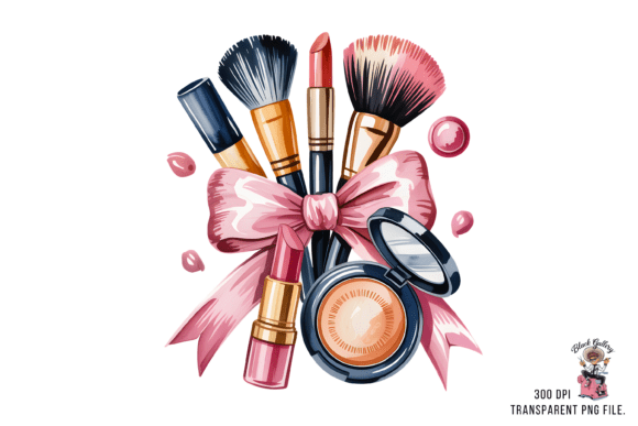 Makeup Clipart PNG & Beauty Brushes PNG: High-Quality Graphics for Creative Projects