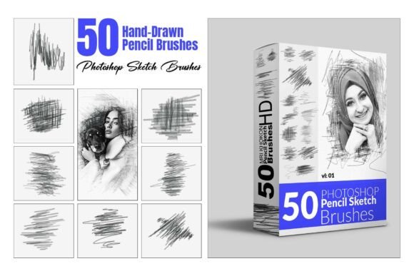 Revolutionizing Digital Art: The Rise of Hand-Drawn Pencil Brushes for Photoshop